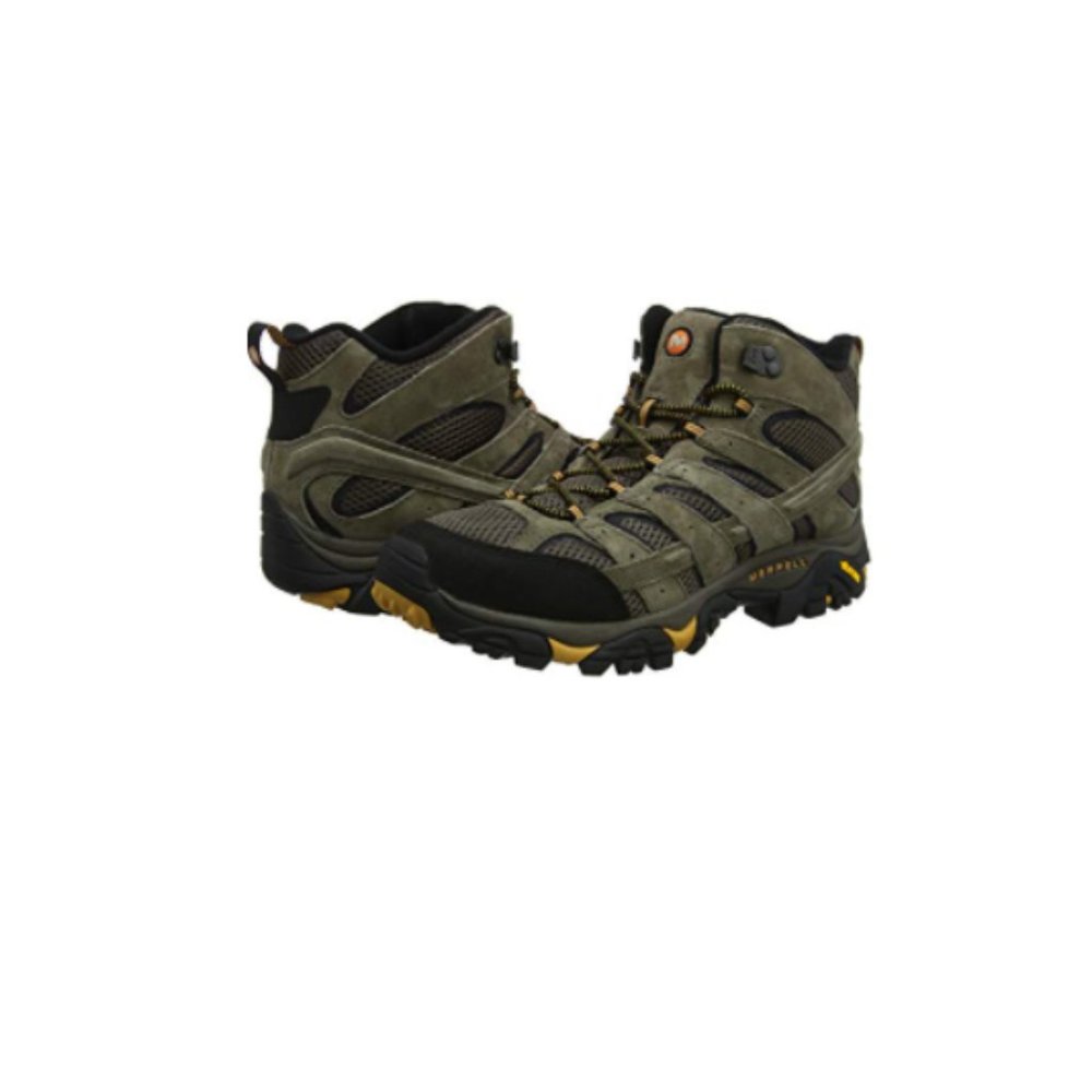 Merrell Men's  Mid Hiking Boot, Walnut, 7.5 Wide US